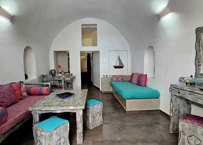 别墅 水及陶土传统洞穴公寓 伊亚